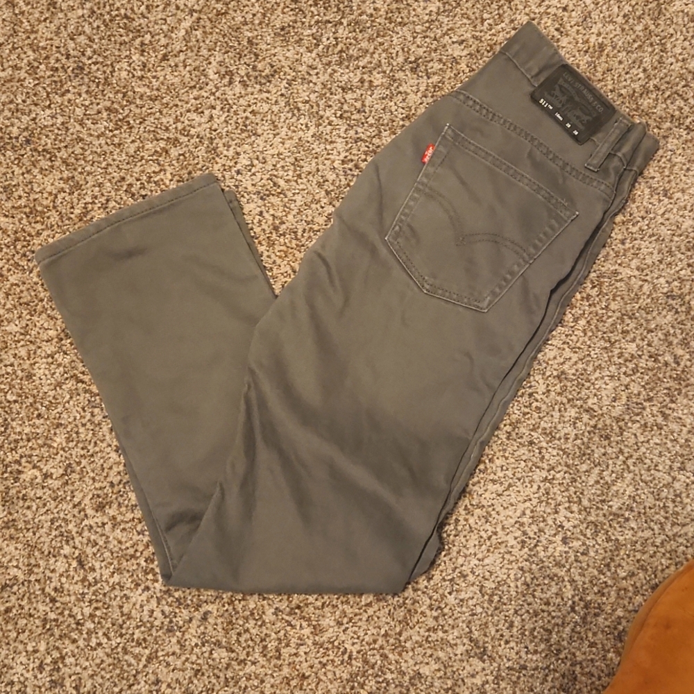 Grey jeans levi